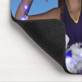 Kopf in den Wolken Mousepad (Ecke)