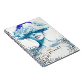 Kopf in den Wolken | Notebook-Journal Notizblock (Rechte Seite)
