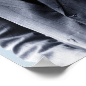 "Kopf in den Wolken" Poster (Ecke)