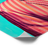 Kopf in der Clouds Surreal Collage Art Poster (Ecke)