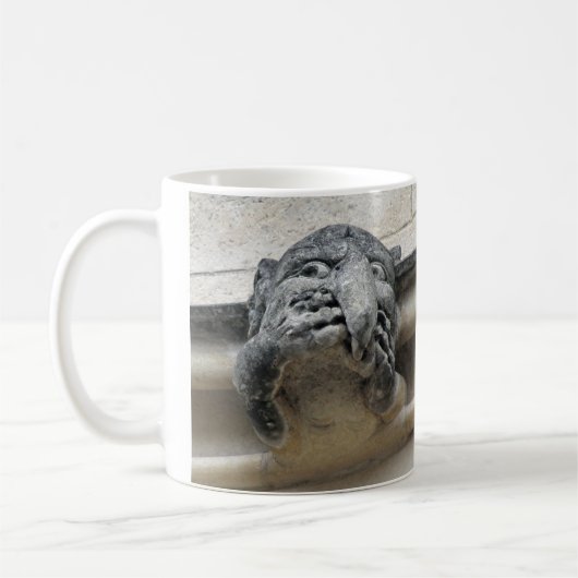 Kopf-in-Handwasserspeier-Tasse Kaffeetasse (Links)