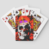 Kopf König. Spielkarten (Rückseite)