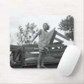 Kopf nach Kalifornien, 1930er Mousepad (Mit Mouse)