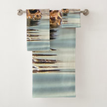 Kopf Oberhalb Wasser Schildkröte Ozean Wildlife Ar