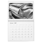 Kopf oder Zahl 2026 Classic Car Lights Kalender (Jan 2027)