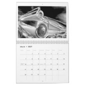 Kopf oder Zahl 2027 Oldtimer-Lichter-Kalender Kalender (Mär 2027)