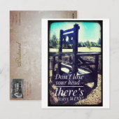 Kopf Postkarte (Vorne/Hinten)