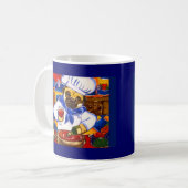 Kopf Pug Kaffeetasse (Vorderseite Links)