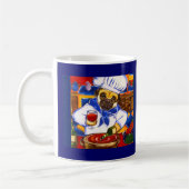 Kopf Pug Kaffeetasse (Links)