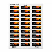 Kopf Stone Cross und Pumpkins Halloween (Vorne)