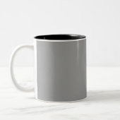 Kopf-Tasse des Todes Zweifarbige Tasse (Links)
