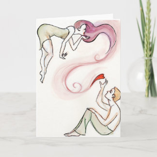 Kopf über Heels 2 Feiertagskarte