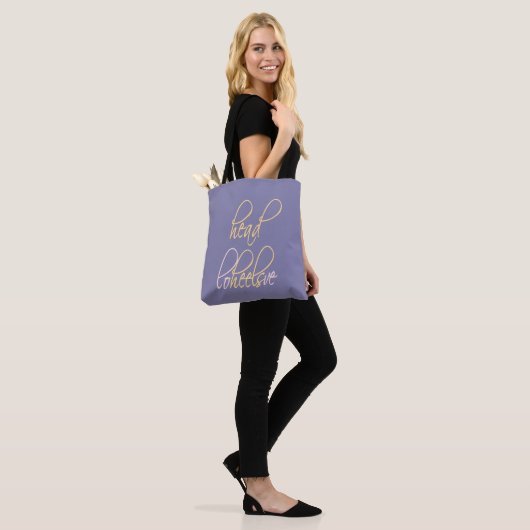 Kopf über Heels in Liebe Tasche (Am Model)