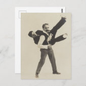 Kopf über Heels Postkarte (Vorne/Hinten)