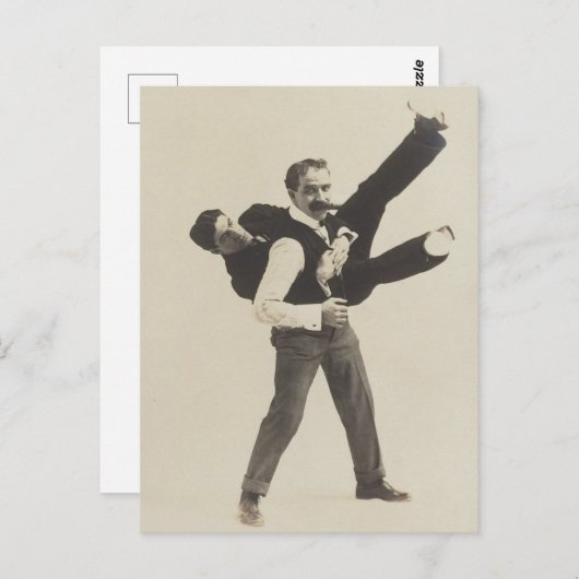 Kopf über Heels Postkarte (Vorne/Hinten)