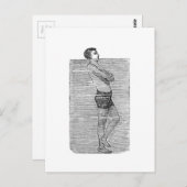 Kopf über Wasser Postkarte (Vorne/Hinten)