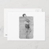 Kopf über Wasser Postkarte (Vorne/Hinten)