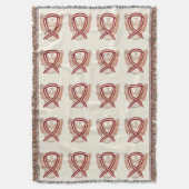 Kopf- und Nackenkrebs-Bewusstseinsblanken Decke (Vorderseite Vertikal)