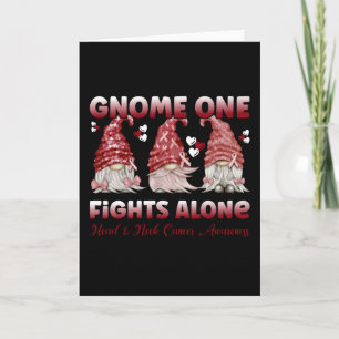 Kopf- und Nackenkrebs-Burgund-Band Karte