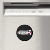 Kopf-und Nackenkrebsüberleben Magnet (In Situ (Geschirrspüler))