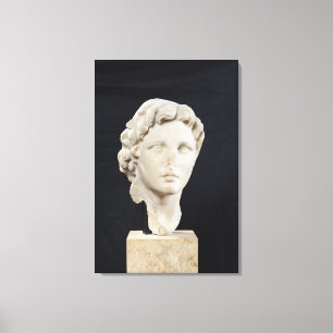 Kopf von Alexander der Große Leinwanddruck
