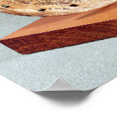 Kopf von Anubis, mit aufklappbarem Kiefer Poster (Ecke)