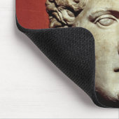 Kopf von Apollo von Ephesus Mousepad (Ecke)