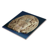 Kopf von Ardhanarisvara, Newal, Unnao (Terrakotta) Fliese (Seite)