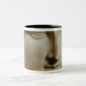 Kopf von Artemis Zweifarbige Tasse (Mittel)
