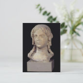 Kopf von Berenice I oder Kleopatra I Postkarte (Stehend Vorderseite)