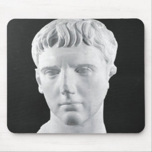Kopf von Caesar Augustus Mousepad