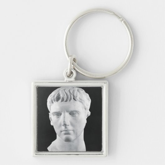 Kopf von Caesar Augustus Schlüsselanhänger (Vorne)