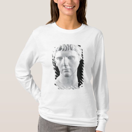 Kopf von Caesar Augustus T-Shirt (Vorderseite)