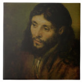 Kopf von Christus, c.1648 (Öl auf Leinwand) Fliese (Vorderseite)