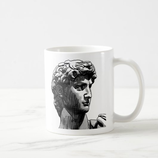 KOPF von DAVID Kaffeetasse (Rechts)