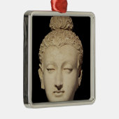Kopf von einem Buddha, Greco-Buddhistische Art Ornament Aus Metall (Rechts)