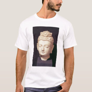 Kopf von einem Buddha, Greco-Buddhistische Art T-Shirt