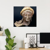 Kopf von Hermes mit einem Pilos Poster (Heimbüro)