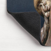 Kopf von Hermes pilos tragend Mousepad (Ecke)