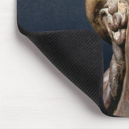 Kopf von Hermes pilos tragend Mousepad (Ecke)