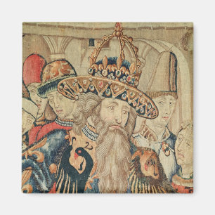 Kopf von Karl der Große, Tournai Werkstatt Magnet