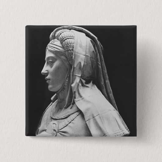 Kopf von Mäßigkeit Button (Vorderseite)