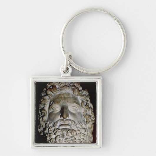 Kopf von Zeus Schlüsselanhänger (Vorne)