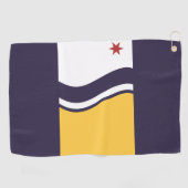 Kopfbänder ohne Schiebeschuss Golfhandtuch (Horizontal)