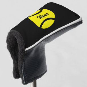 Kopfbedeckung des Golfplatzes mit Logo für Tennisb Golf Headcover