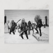 Kopfbedeckung Postkarte (Vorderseite)