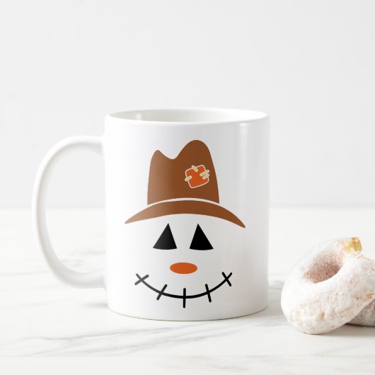 Kopfbedeckungen Fall Kaffeepause Tasse (Mit Donut)