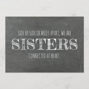 Kopfbrett Bridesmaid / Vorschlag für eine Trauzeug Einladung