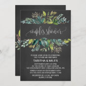 Kopfbrett Foliage Couples Dusche Einladung (Vorne/Hinten)