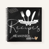 Kopfbrett | Kollektive Familienrezepte Notizblock (Vorderseite)
